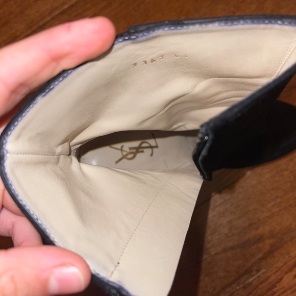 black YSL Yves Saint Laurent booties - Picture 3 of 5